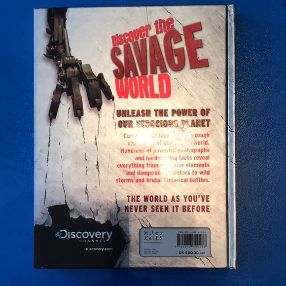 Discover the Savage World Discovery Channel Hardcover Book by Miles Kelly - Picture 2 of 11